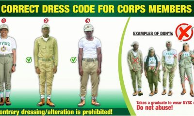 Approved NYSC Dress Code For all activities