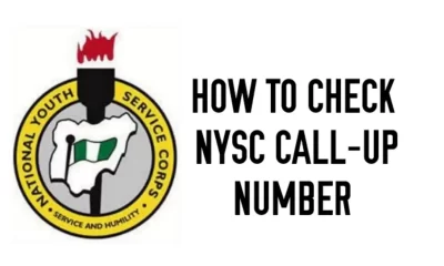 How to Check and Print NYSC Call Up Letter with Phone 2022/2023