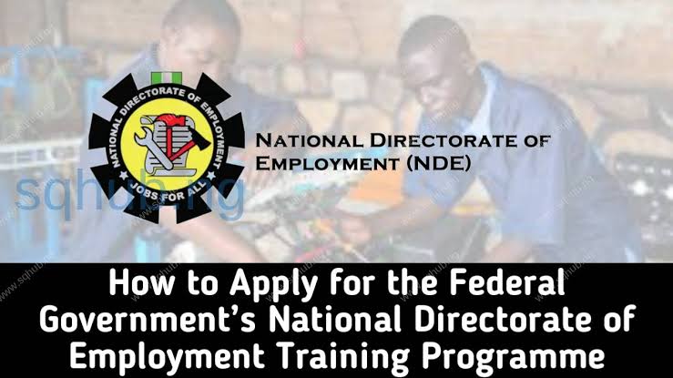 NDE Recruitment 2023/2024 Application Form Registration Portal | www.nde.gov.ng