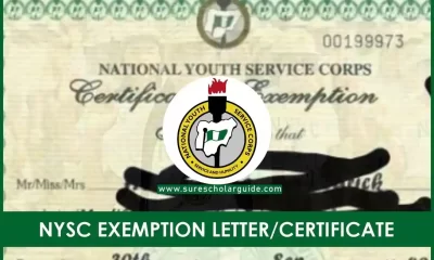 Can I get a job with NYSC exemption certificate?