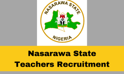 Nasarawa state teachers 2024 2025 recruitment application portal date