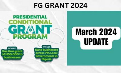 Federal Government Presidential Conditional Grant Scheme (PCGS)