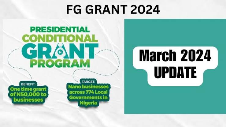 Federal Government Presidential Conditional Grant Scheme (PCGS)