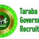 Taraba State Government Recruitment Requirements 2024